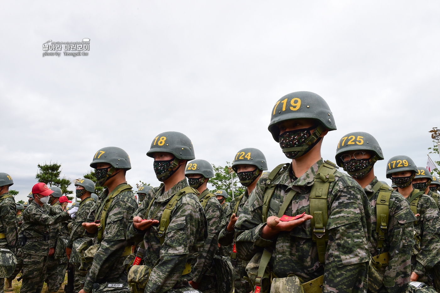 해병대 신병 1257기 극기주 빨간명찰수여식_2601_7.jpg