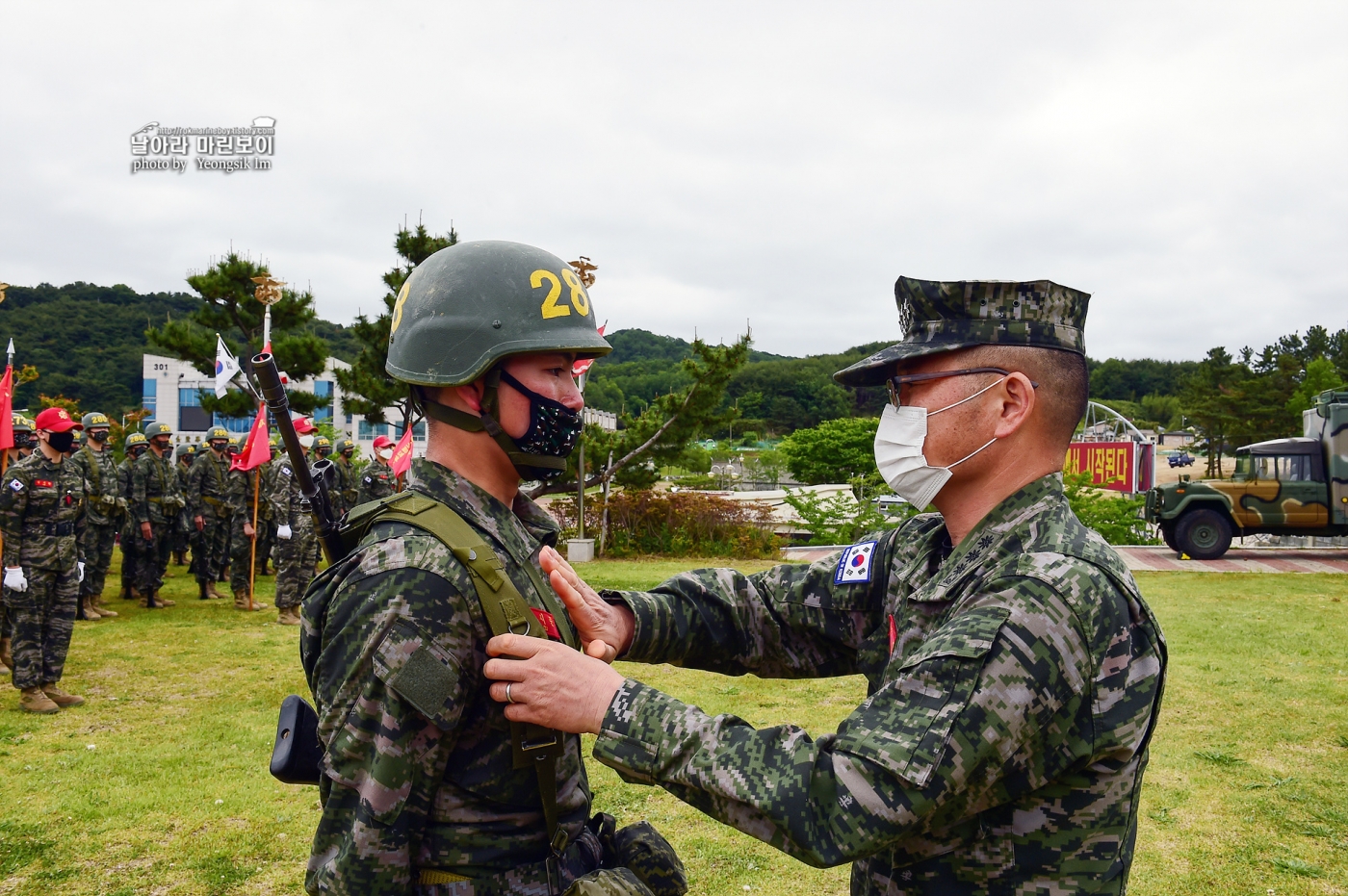 해병대 신병 1257기 극기주 빨간명찰수여식_6338.jpg