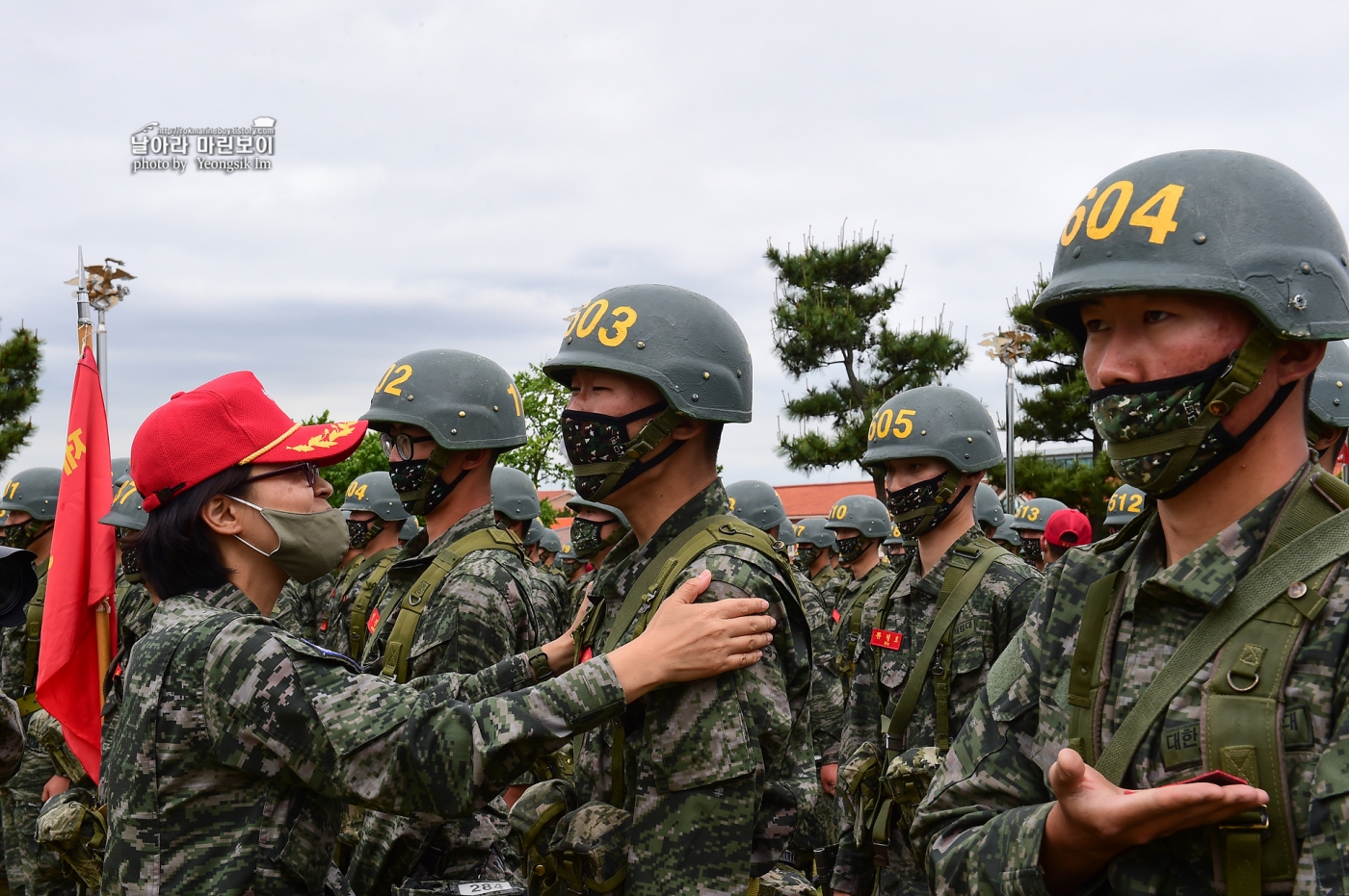 해병대 신병 1257기 극기주 빨간명찰수여식_2601_9.jpg