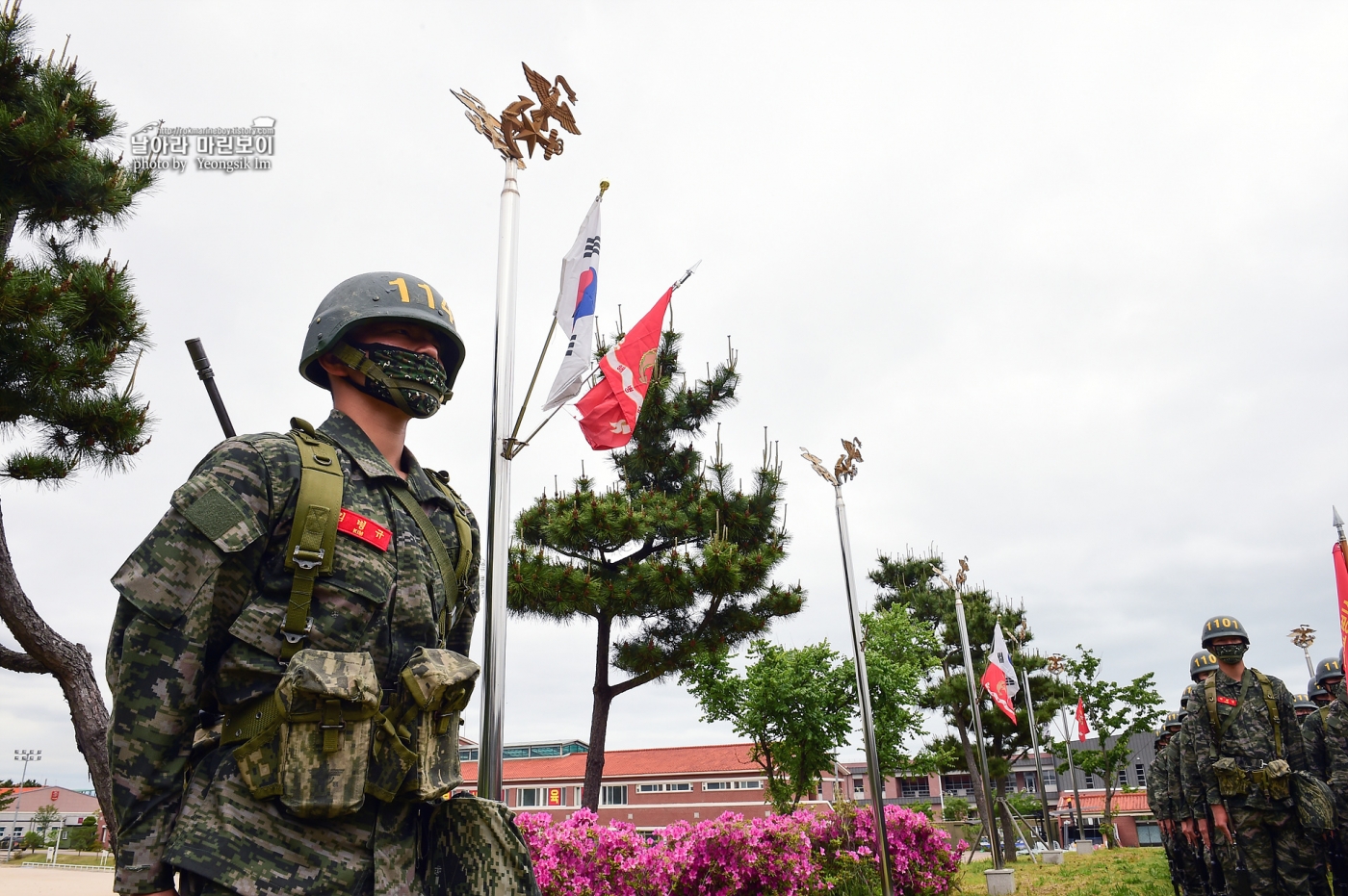 해병대 신병 1257기 극기주 빨간명찰수여식_6318.jpg