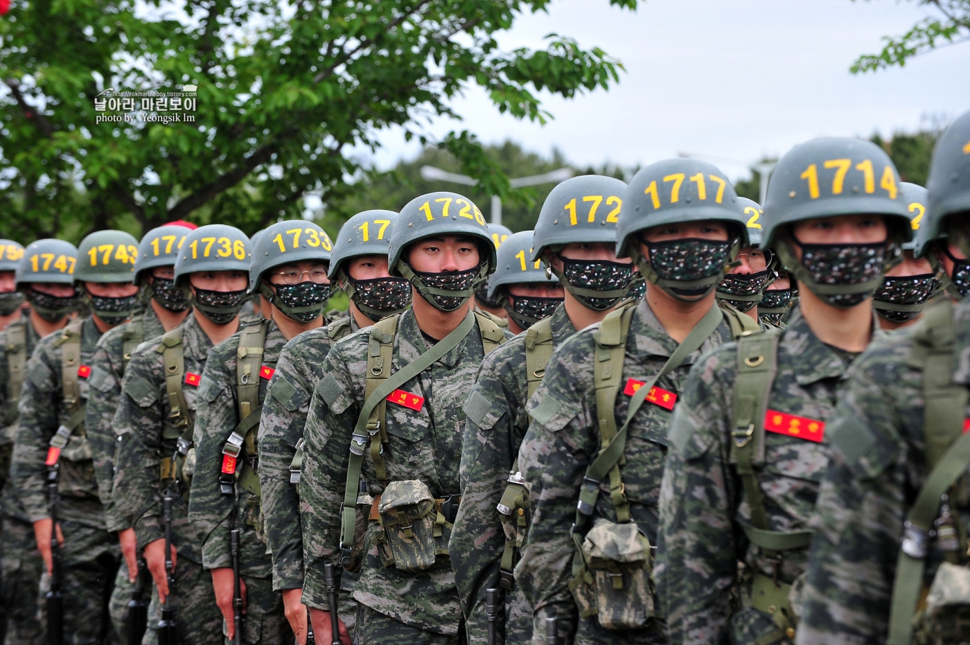 해병대 신병 1257기 극기주 빨간명찰수여식_2609.jpg