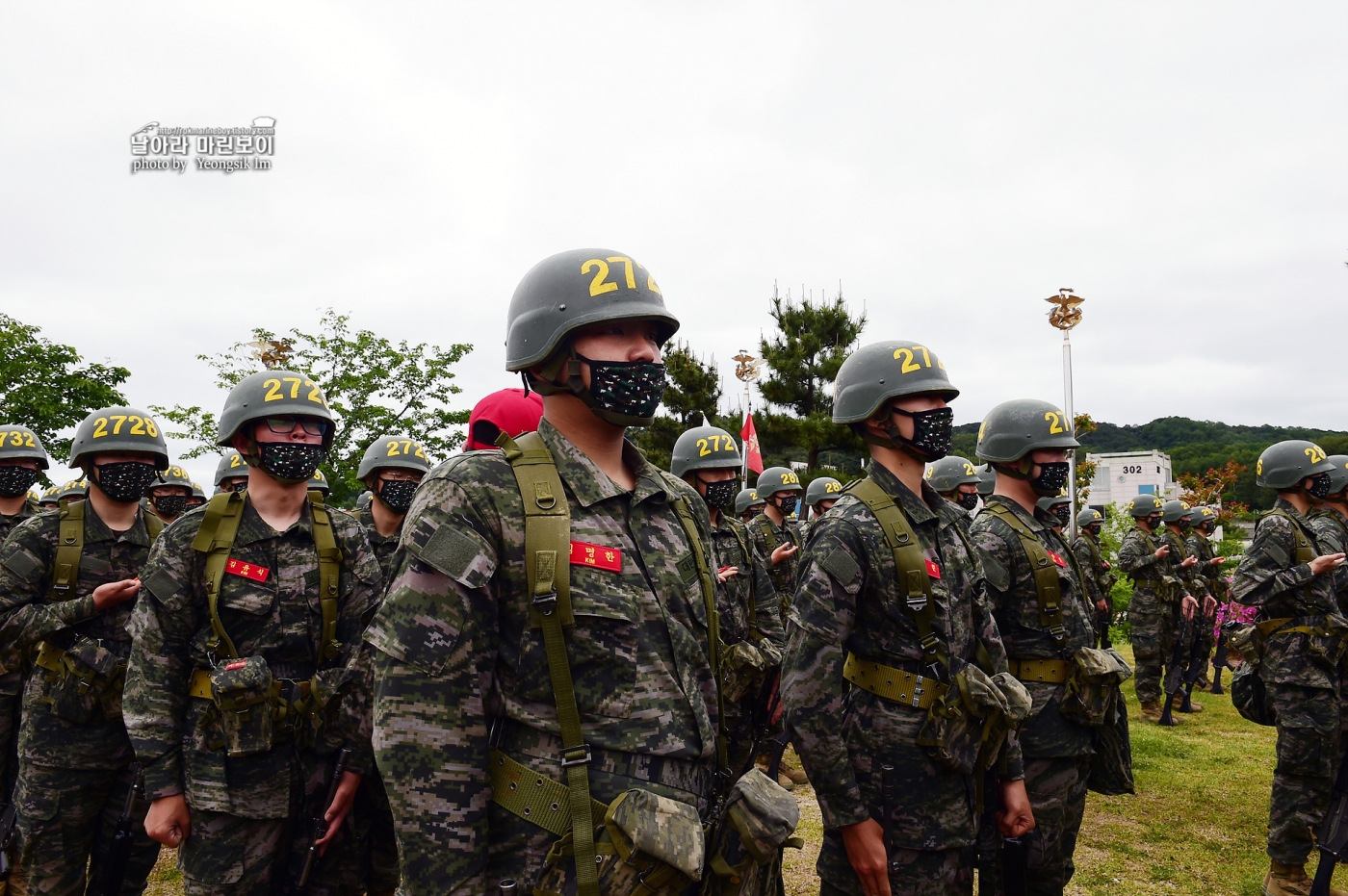 해병대 신병 1257기 극기주 빨간명찰수여식_6373.jpg