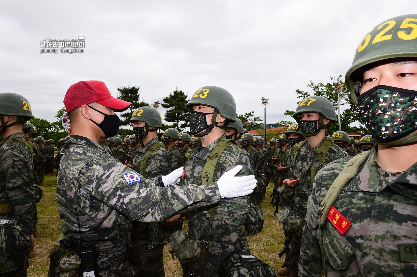 해병대 신병 1257기 극기주 빨간명찰수여식_6388.jpg