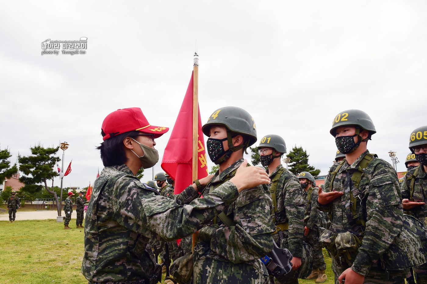 해병대 신병 1257기 극기주 빨간명찰수여식_6369.jpg