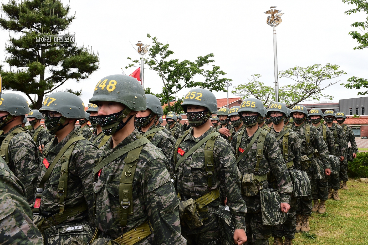 해병대 신병 1257기 극기주 빨간명찰수여식_6328.jpg