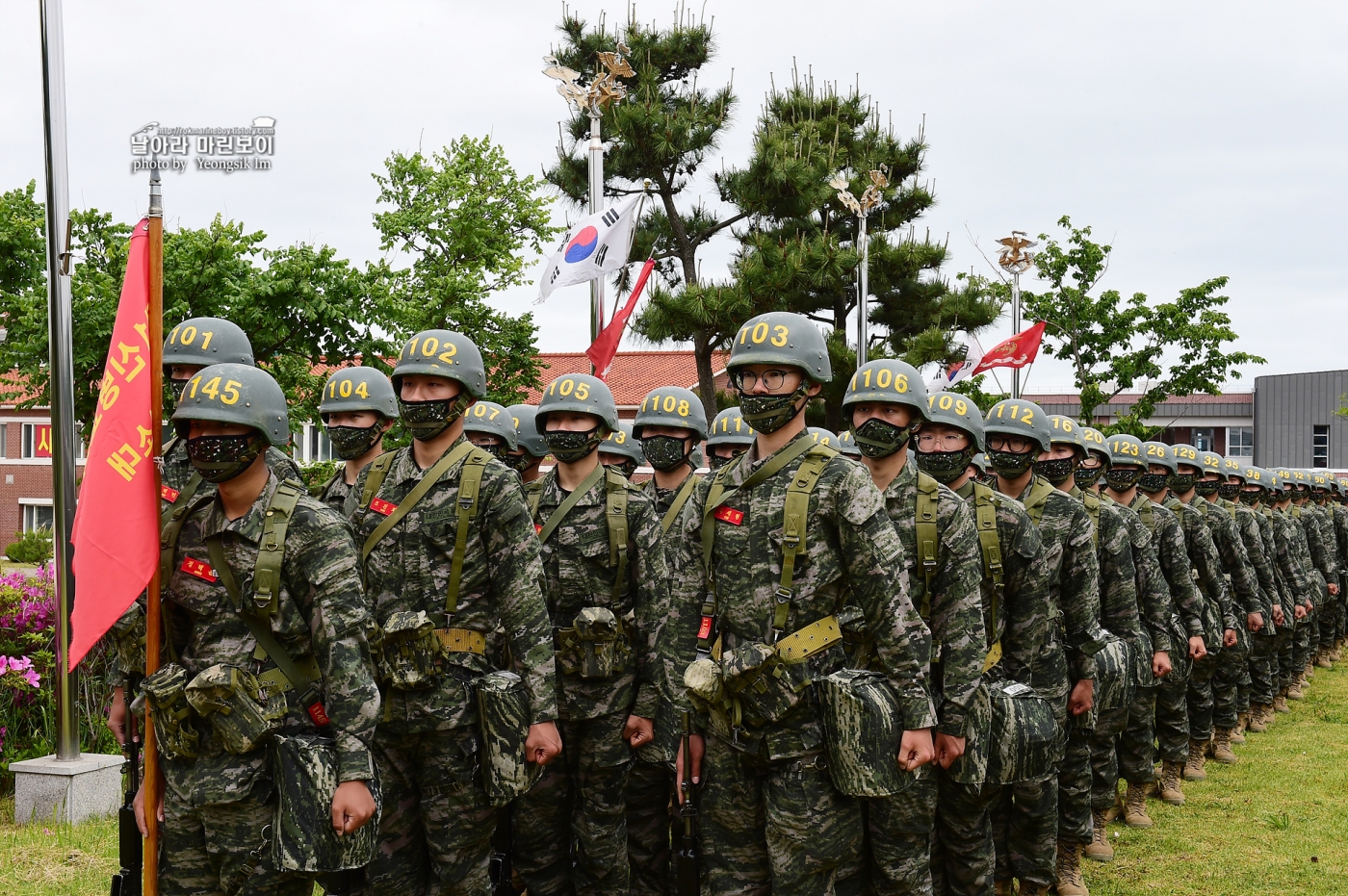 해병대 신병 1257기 극기주 빨간명찰수여식_6314.jpg