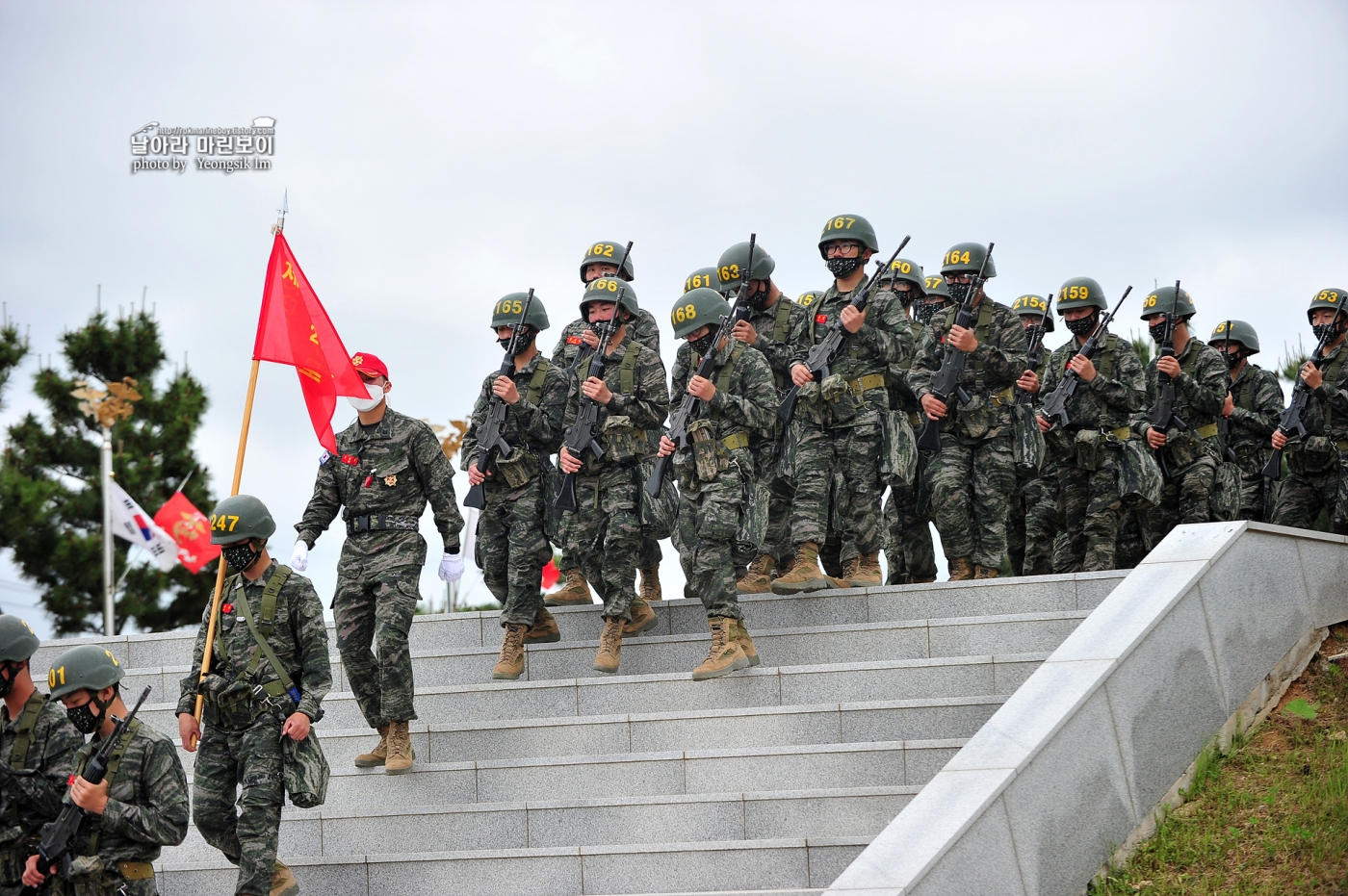 해병대 신병 1257기 극기주 빨간명찰수여식_2613_1.jpg