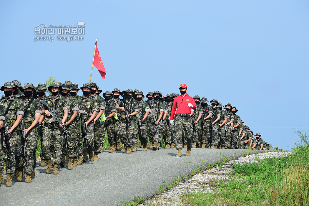 해병대 신병 1260기 3교육대 3주차 행군_8353.jpg