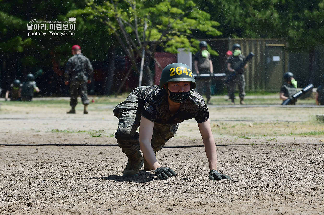 해병대 신병 1257기 2교육대 6주차 목봉 참호격투 6_2228.jpg