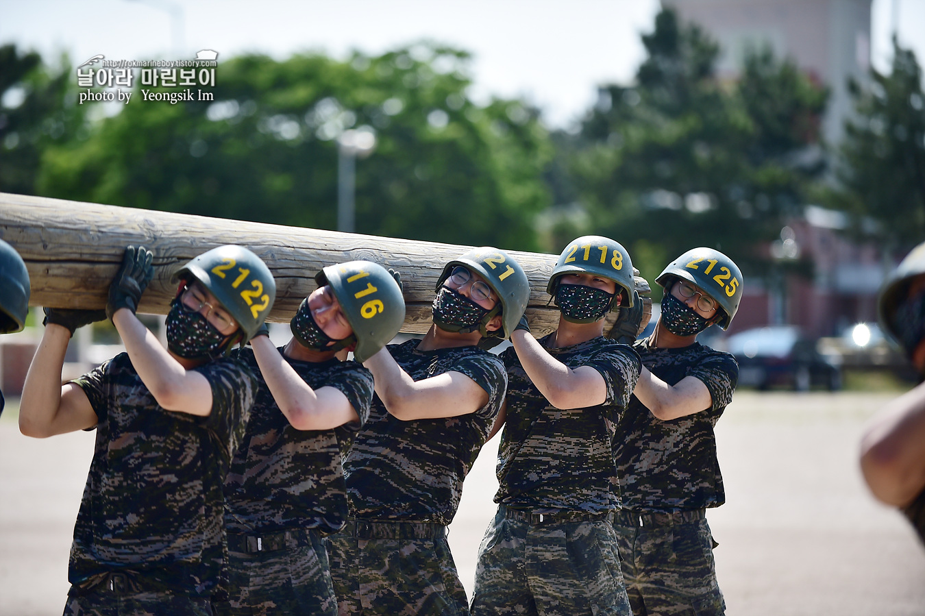 해병대 신병 1257기 2교육대 6주차 목봉 참호격투 1_2512.jpg