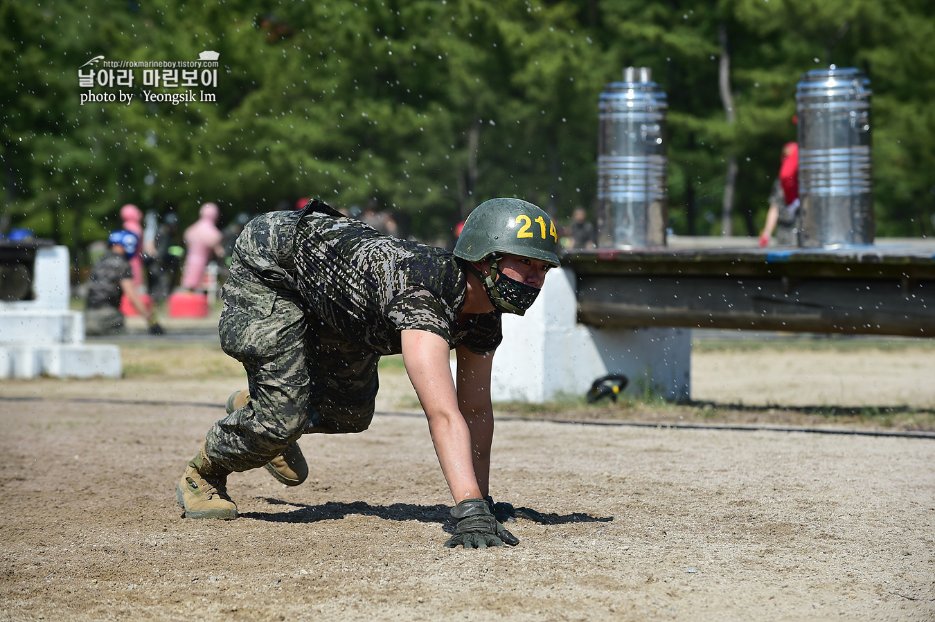 해병대 신병 1257기 2교육대 6주차 목봉 참호격투 1_2495.jpg