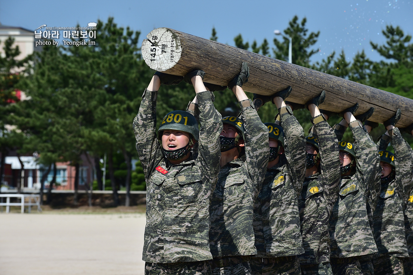 해병대 신병 1257기 2교육대 6주차 목봉 참호격투 9_2095.jpg