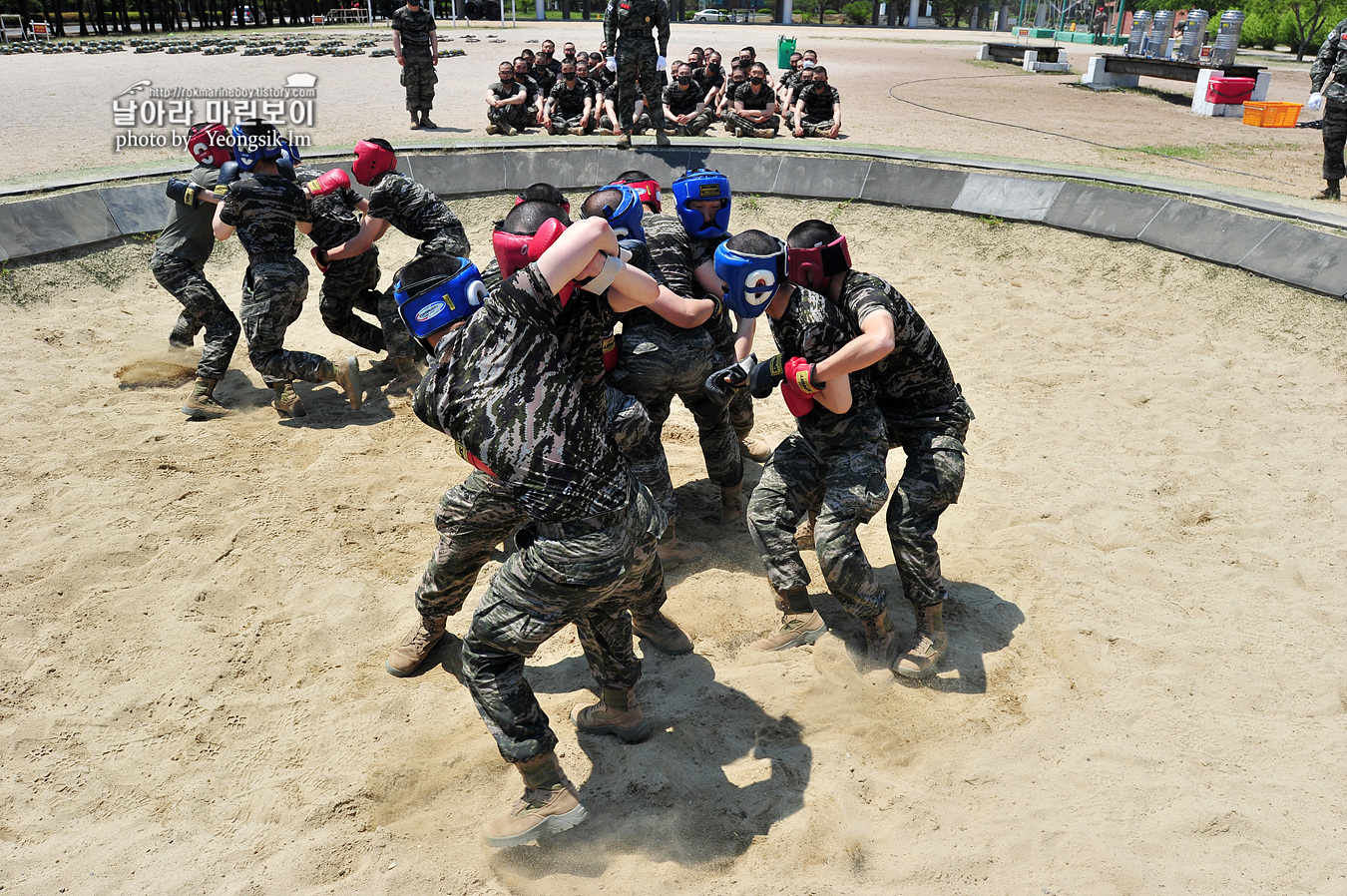 해병대 신병 1257기 2교육대 6주차 목봉 참호격투 _5414.jpg