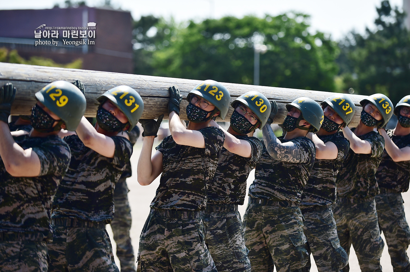 해병대 신병 1257기 2교육대 6주차 목봉 참호격투 1_2513.jpg