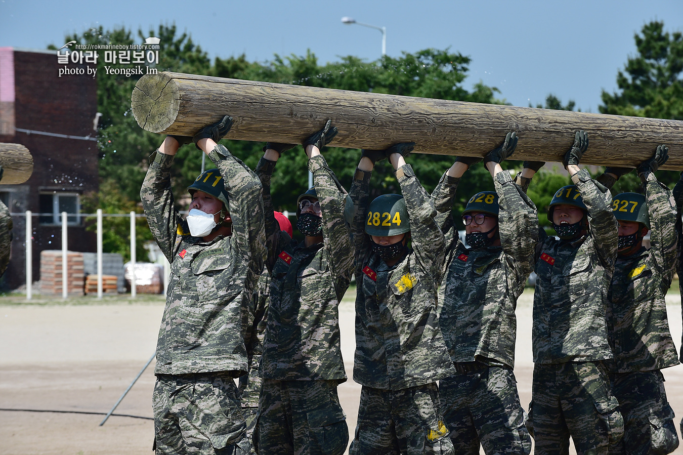 해병대 신병 1257기 2교육대 6주차 목봉 참호격투 8_2097.jpg