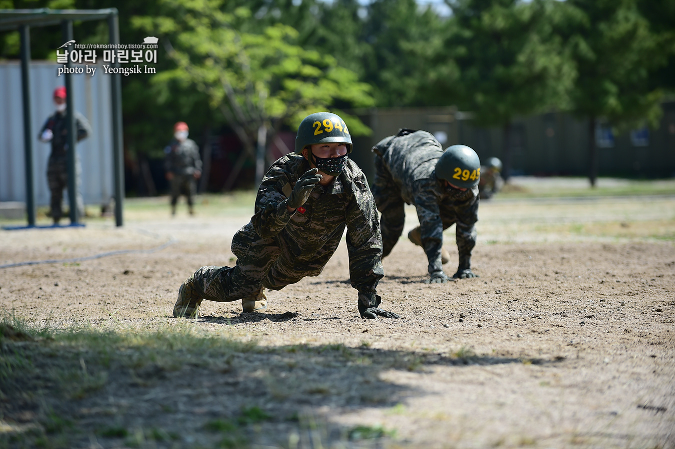 해병대 신병 1257기 2교육대 6주차 목봉 참호격투 9_2156.jpg