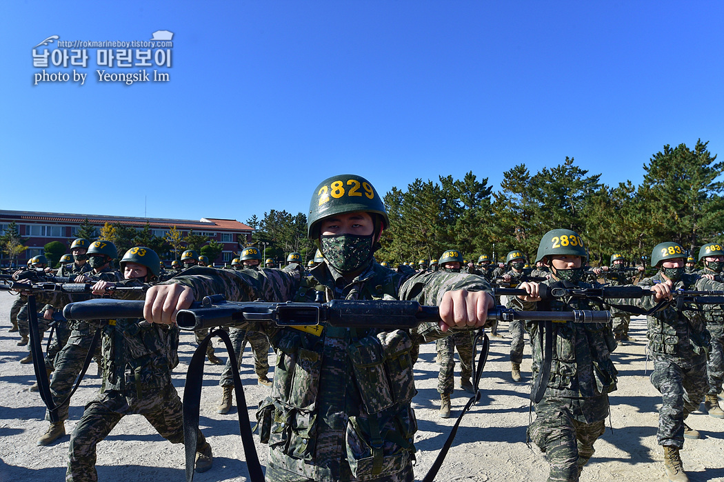 해병대 신병 1263기 2교육대 4주차 집총체조_3286.jpg