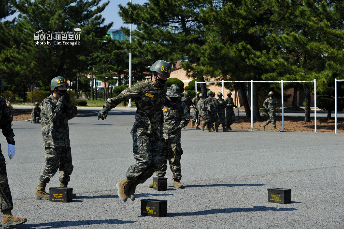 해병대 신병 1256기 2주차 5교육대 전투체력 3_0315.jpg