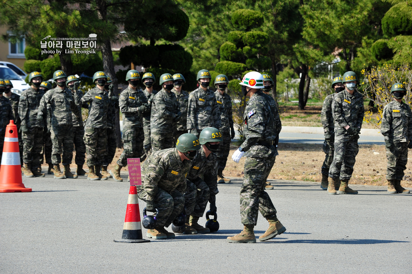 해병대 신병 1256기 2주차 5교육대 전투체력 3_0328.jpg