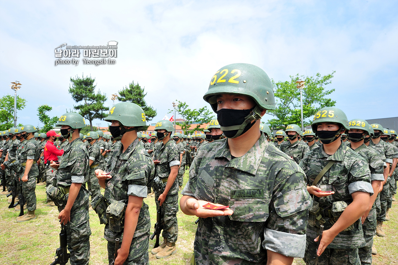 해병대 신병 1258기 극기주 삘긴명찰 여식_6930.jpg