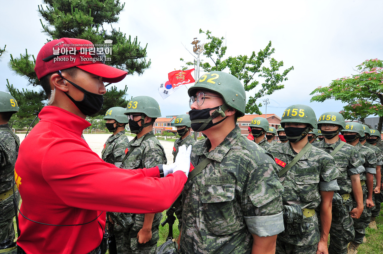 해병대 신병 1258기 극기주 삘긴명찰 여식_6957.jpg