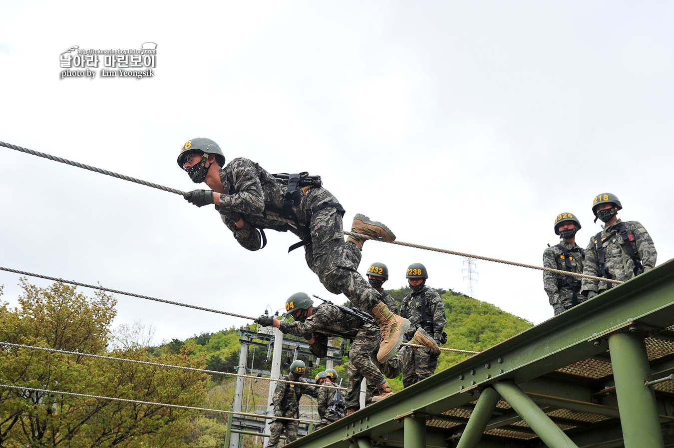 해병대 신병 1256기 3교육대 극기주 유격기초훈련 2_7395.jpg