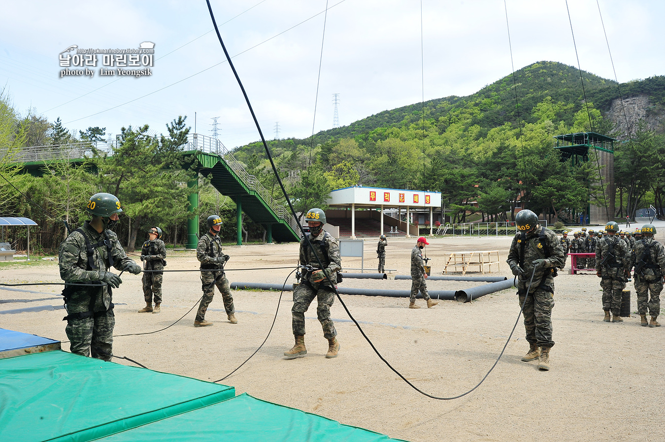 해병대 신병 1256기 3교육대 극기주 유격기초훈련 6_7437.jpg