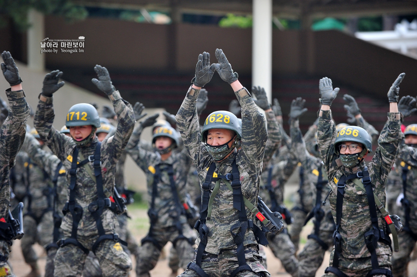 해병대 신병 1257기 1교육대 극기주 유격기초훈련_1902.jpg