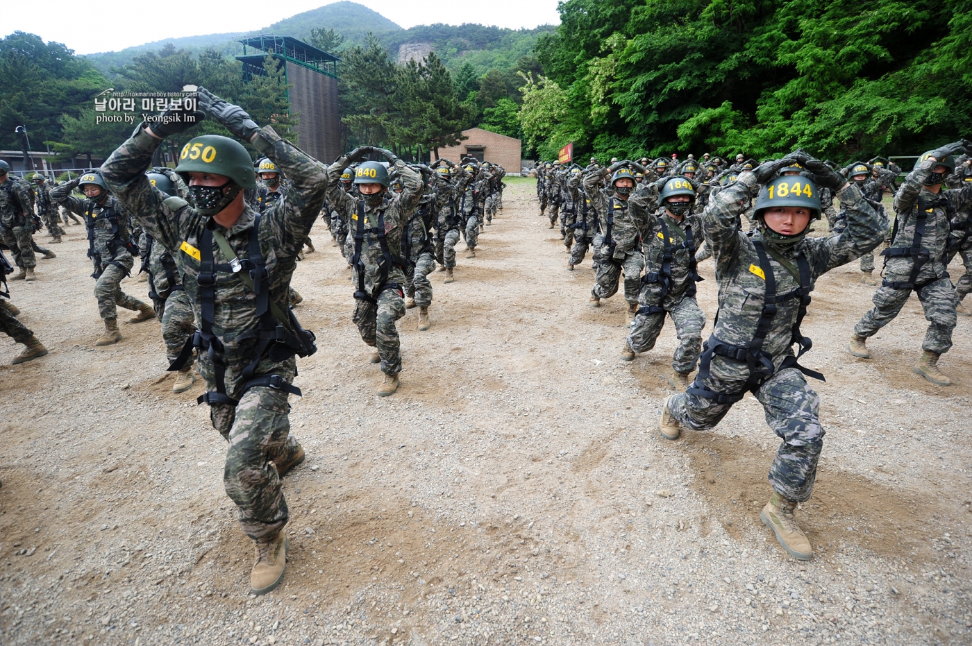 해병대 신병 1257기 1교육대 극기주 유격기초훈련_1492.jpg