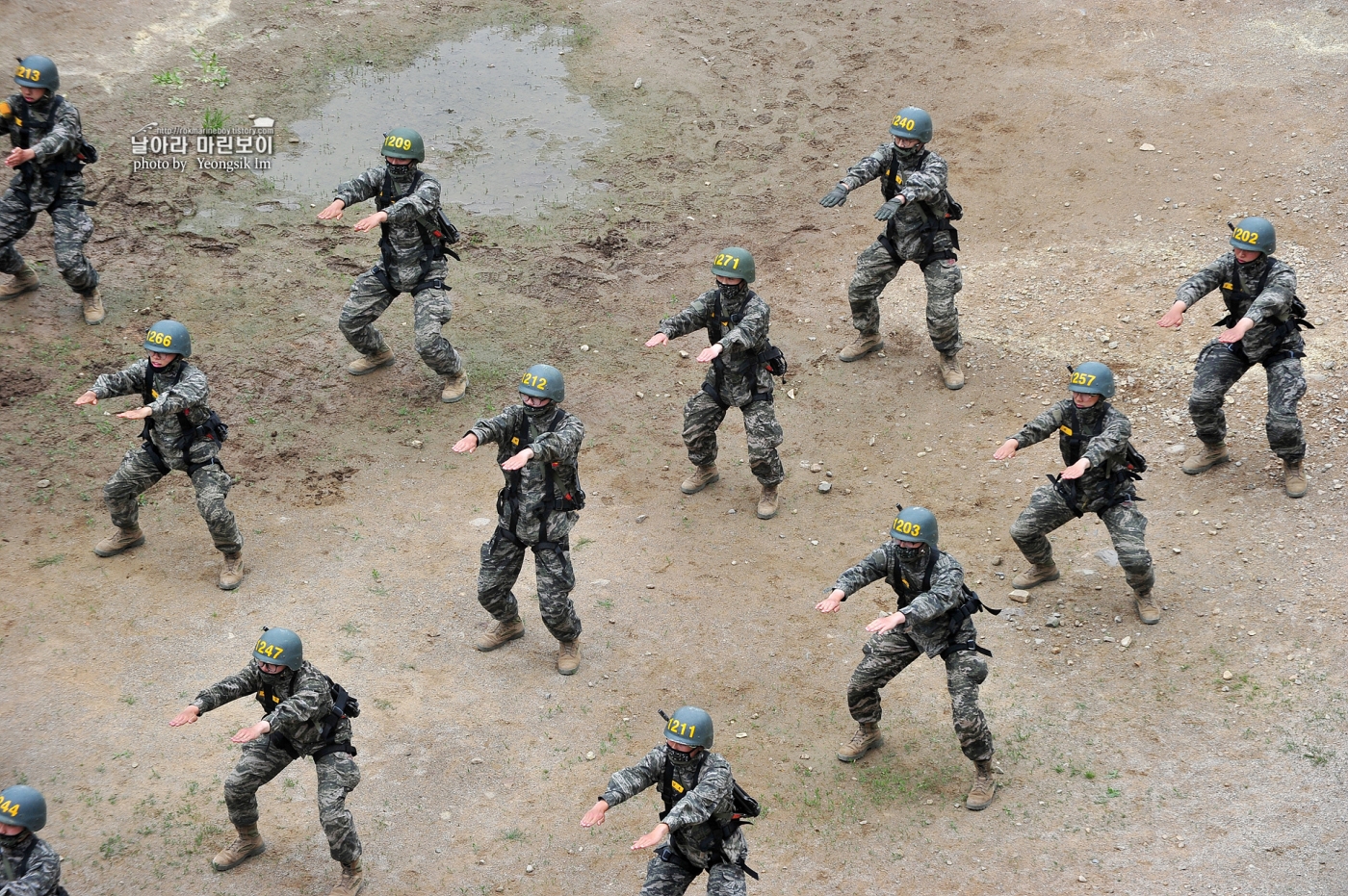 해병대 신병 1257기 1교육대 극기주 유격기초훈련_1709.jpg