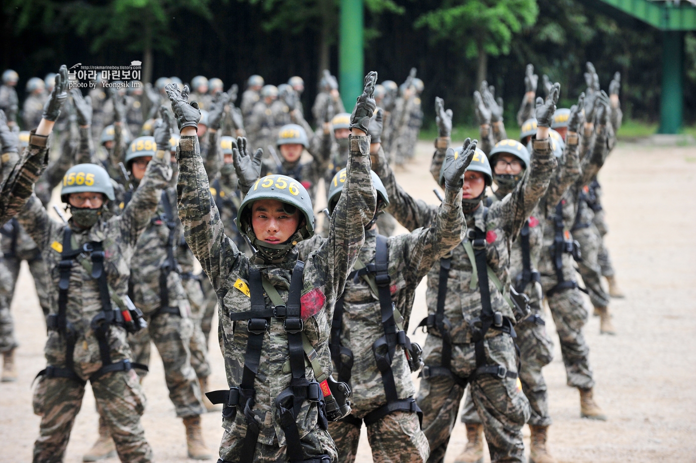 해병대 신병 1257기 1교육대 극기주 유격기초훈련_1753.jpg