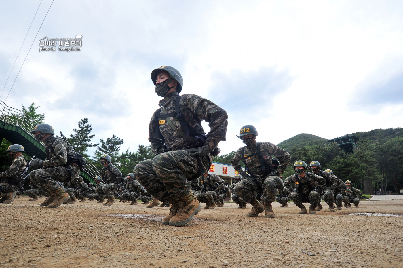 해병대 신병 1257기 1교육대 극기주 유격기초훈련_2038.jpg