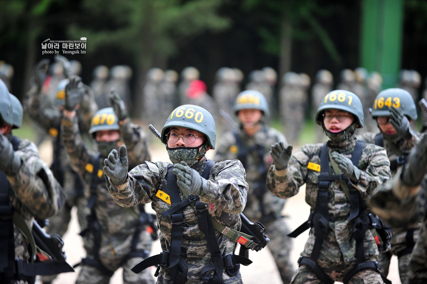 해병대 신병 1257기 1교육대 극기주 유격기초훈련_1877.jpg