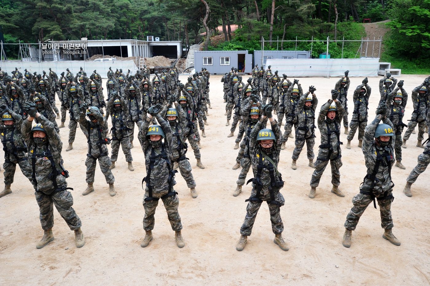 해병대 신병 1257기 1교육대 극기주 유격기초훈련_1802.jpg