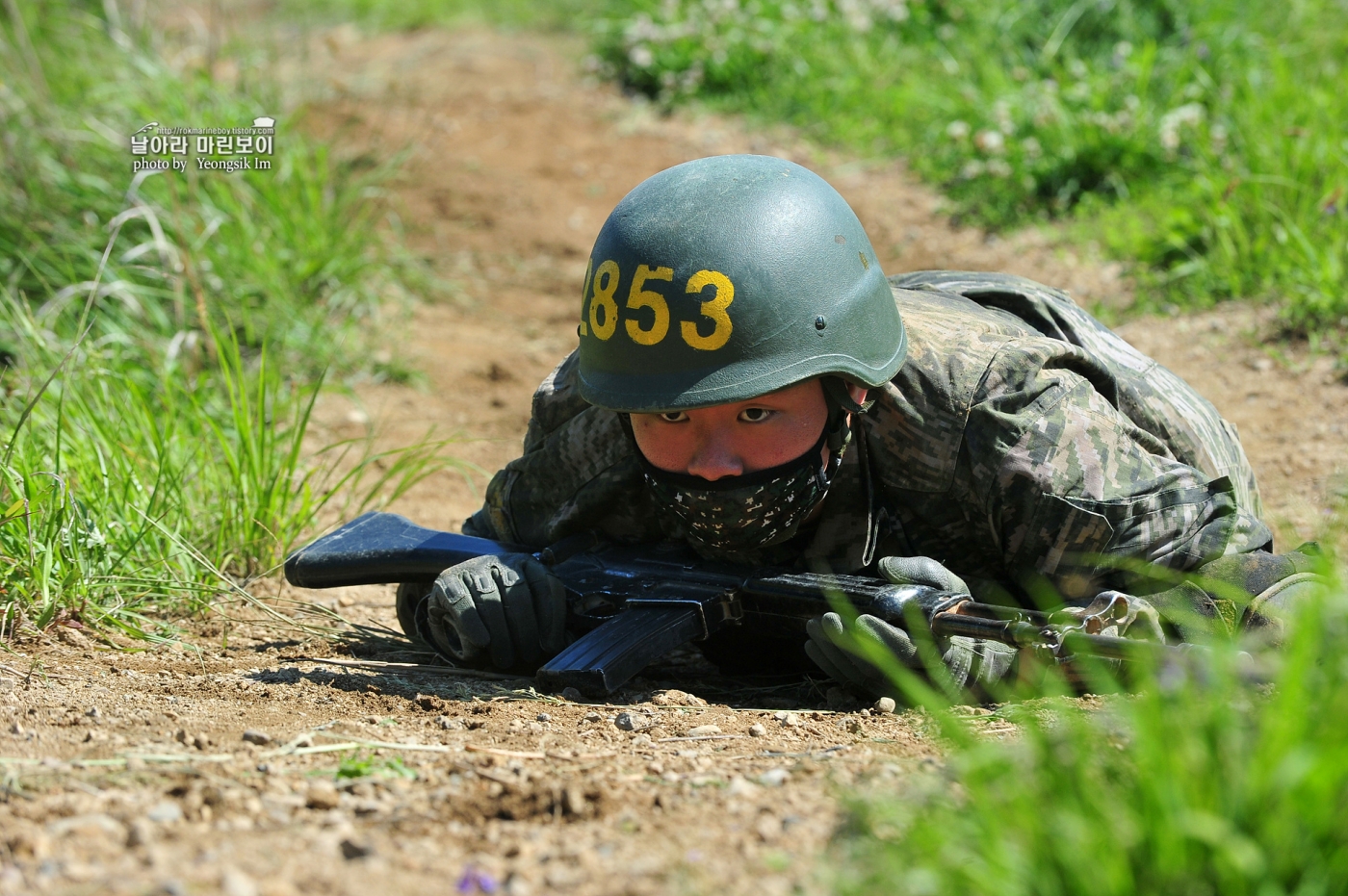 해병대 신병 1257기 2교육대 극기주 각개전투_2021.jpg