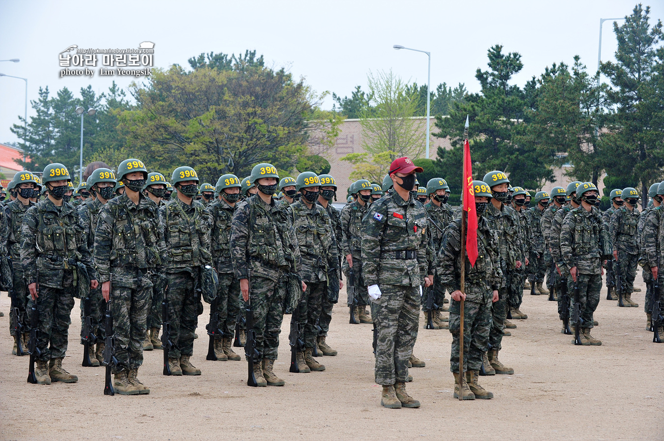 해병대 신병 1256기 극기주 빨간명찰수여식_6125.jpg