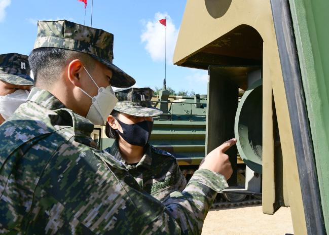 해병대2사단, 여주대 해병대 학군단 6기 후보생 안보견학.jpg