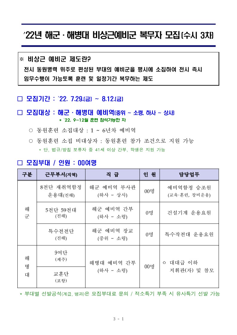 22년 해군해병대 비상근예비군 수시모집 공고문_1.jpg