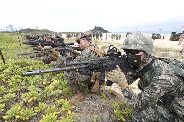 한국 해병대, 다국적 해병 지휘하며 연합작전수행능력 배양.jpg