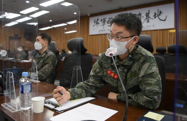 해군진해기지사령부, ‘시한부 경계작전태세 확립’ 추진 결과에 대한 전술토의.jpg