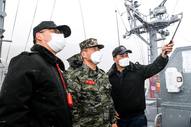 해군2함대, 합동작전 능력 향상 위해 해병대6여단과 상호 방문 우호 증진.jpg