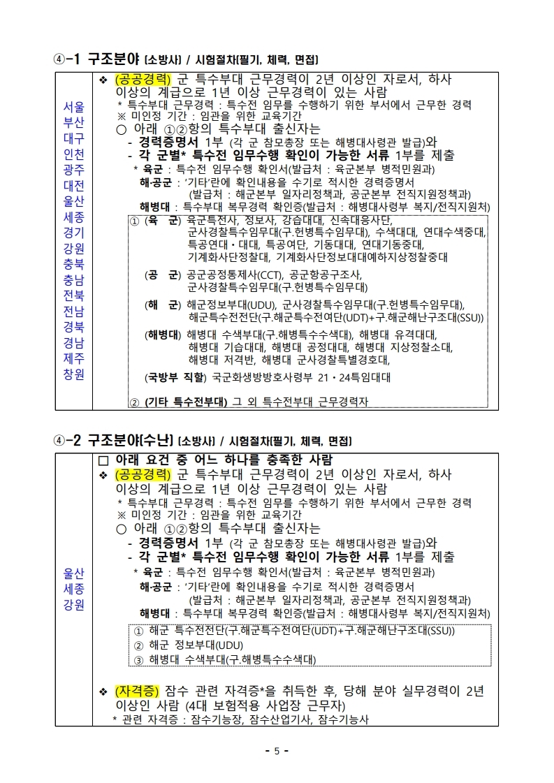 파일 2) 경력경쟁채용 응시자격 및 경력요건.pdf_page_05.jpg