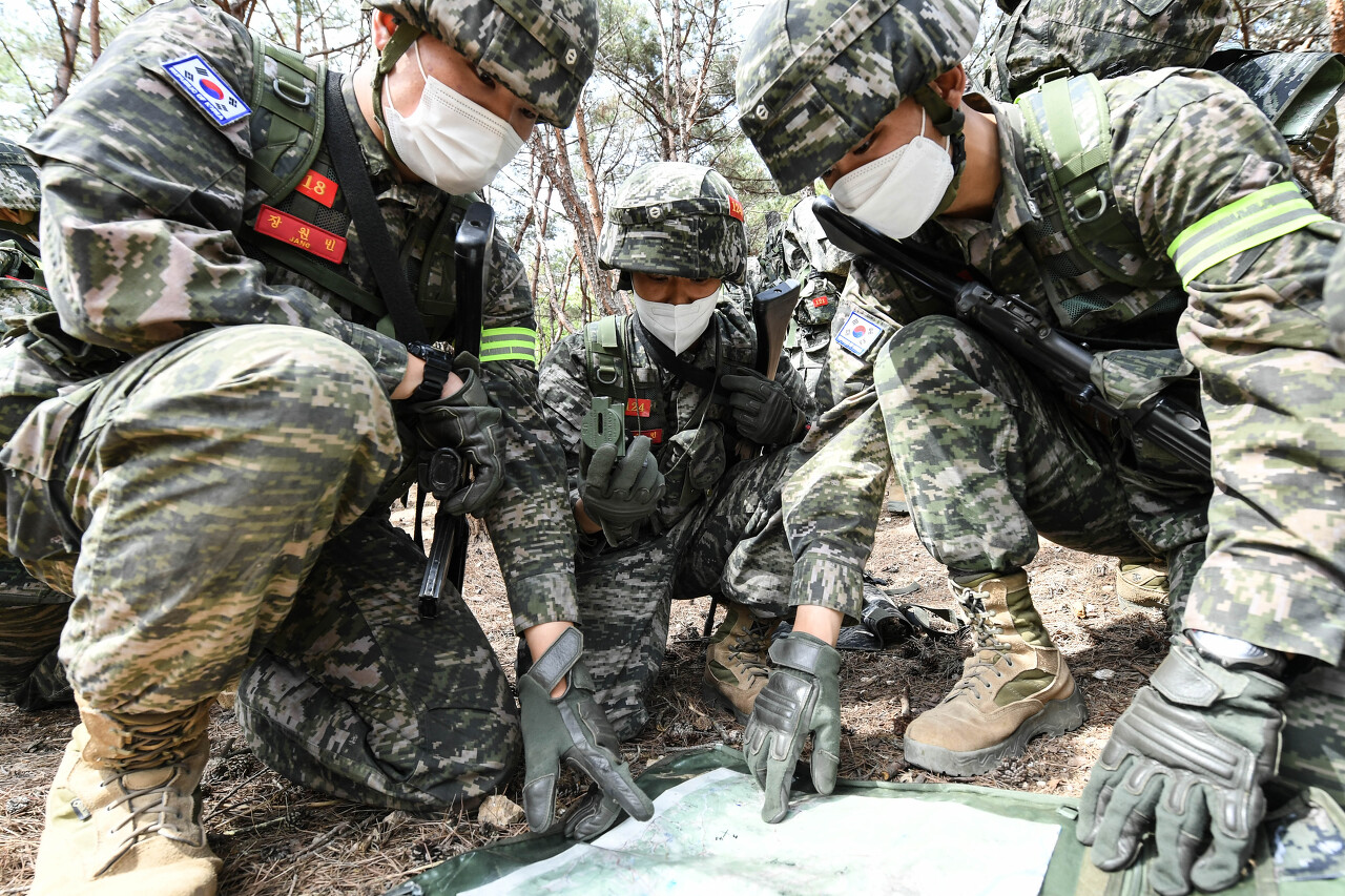 해병대 사관후보생 130기 독도법훈련 16.jpg