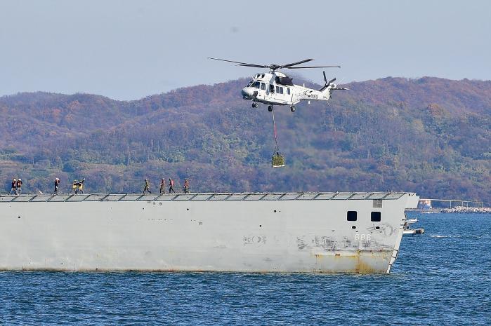 해병대군수단, 상륙군수지원훈련.jpg