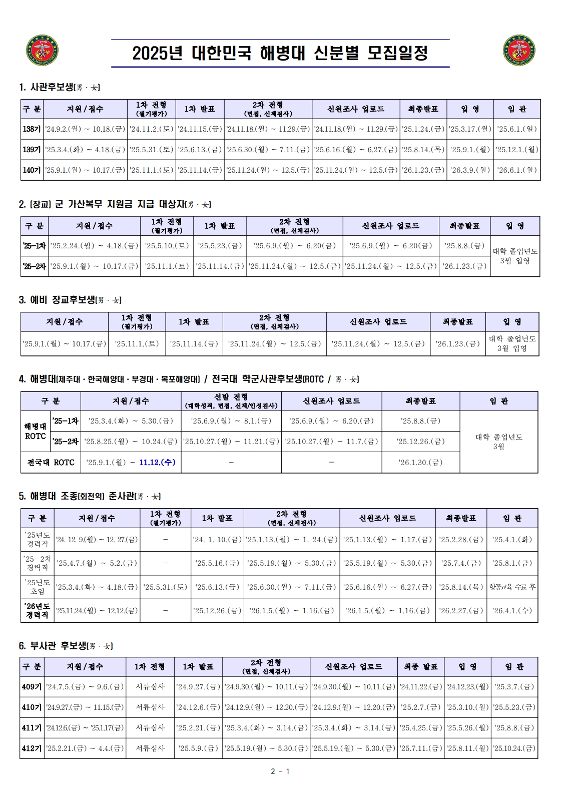 2025년 신분별 모집일정(250311)(5차 정정)_1.jpg